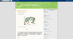 Desktop Screenshot of abp-genetica-dinosaurio.blogspot.com