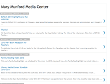 Tablet Screenshot of munfordmedia.blogspot.com