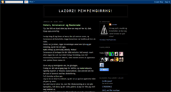 Desktop Screenshot of laz0rz.blogspot.com