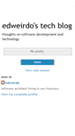 Mobile Screenshot of edweirdo.blogspot.com
