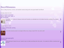 Tablet Screenshot of buzz4mommies.blogspot.com