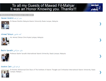 Tablet Screenshot of mymawadguests.blogspot.com