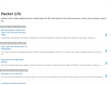 Tablet Screenshot of hacker-life.blogspot.com