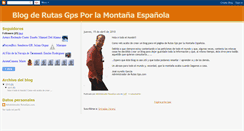 Desktop Screenshot of elblogderutasgps.blogspot.com
