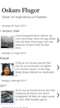 Mobile Screenshot of oskarsflugor.blogspot.com
