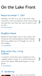 Mobile Screenshot of onthelakefront.blogspot.com