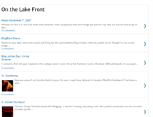 Tablet Screenshot of onthelakefront.blogspot.com