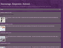 Tablet Screenshot of encourageempowerextend.blogspot.com