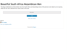 Tablet Screenshot of hotsouthafricanmozambicanmen.blogspot.com