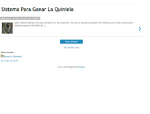 Tablet Screenshot of ganarlaquiniela.blogspot.com