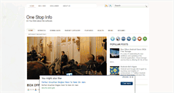 Desktop Screenshot of info-onestop.blogspot.com