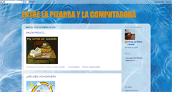 Desktop Screenshot of entrelapizarraylacomputadora.blogspot.com