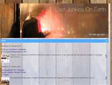 Tablet Screenshot of lastjunkiesonearth.blogspot.com