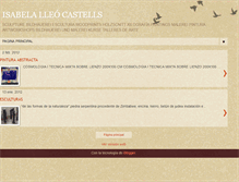 Tablet Screenshot of isabelalleo.blogspot.com