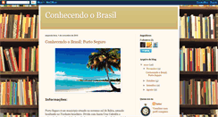Desktop Screenshot of conhecendo-o-brasil.blogspot.com