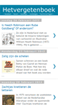 Mobile Screenshot of hetvergetenboek.blogspot.com