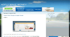 Desktop Screenshot of adflymakemone.blogspot.com