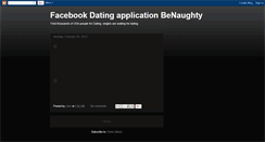 Desktop Screenshot of facebookbenaughty.blogspot.com