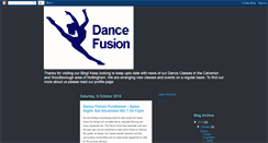 Desktop Screenshot of dancefusionnotts.blogspot.com