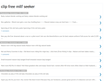 Tablet Screenshot of clip-free-milf-seeker.blogspot.com