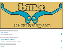 Tablet Screenshot of billetclothing.blogspot.com