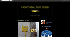 Desktop Screenshot of montrealtaxi.blogspot.com