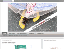Tablet Screenshot of anthroclosetchaos.blogspot.com