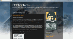 Desktop Screenshot of fletcherteens.blogspot.com