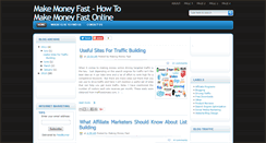 Desktop Screenshot of makemoneyfastandeasyway.blogspot.com