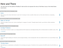 Tablet Screenshot of hereandtherembr.blogspot.com