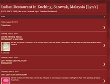 Tablet Screenshot of lynsthandoorirestaurant.blogspot.com