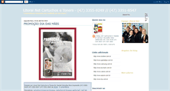 Desktop Screenshot of litoralnetcartuchos.blogspot.com