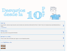 Tablet Screenshot of desvariosdesdela10par.blogspot.com