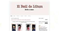 Desktop Screenshot of elbauldelilium.blogspot.com