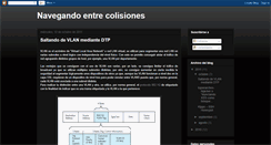 Desktop Screenshot of navegandoentrecolisiones.blogspot.com