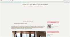 Desktop Screenshot of dandelionsanddustbunnies.blogspot.com