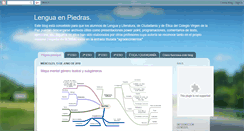 Desktop Screenshot of lenguaenpiedras.blogspot.com