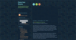 Desktop Screenshot of deepseasirens.blogspot.com