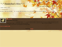 Tablet Screenshot of hunnybee420.blogspot.com