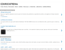 Tablet Screenshot of ezkirockfrenia.blogspot.com