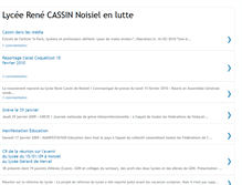 Tablet Screenshot of enseignants-lycee-cassin-noisiel.blogspot.com