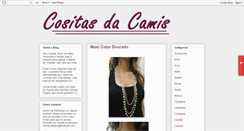 Desktop Screenshot of cositasdacamis.blogspot.com