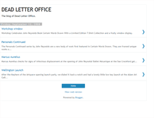 Tablet Screenshot of deadletterofficenz.blogspot.com