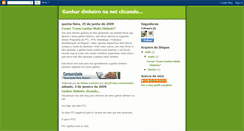 Desktop Screenshot of ganhar-clicando.blogspot.com