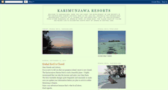 Desktop Screenshot of karimunjawa-resorts.blogspot.com