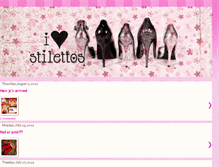 Tablet Screenshot of iheartstilettos.blogspot.com