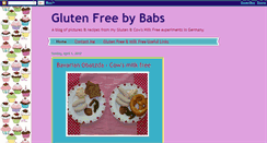 Desktop Screenshot of glutenfreebybabs.blogspot.com