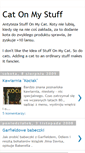 Mobile Screenshot of cat-on-my-stuff.blogspot.com