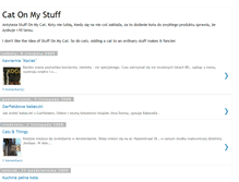 Tablet Screenshot of cat-on-my-stuff.blogspot.com