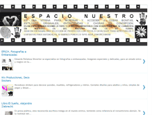 Tablet Screenshot of espacionuestroconce.blogspot.com
